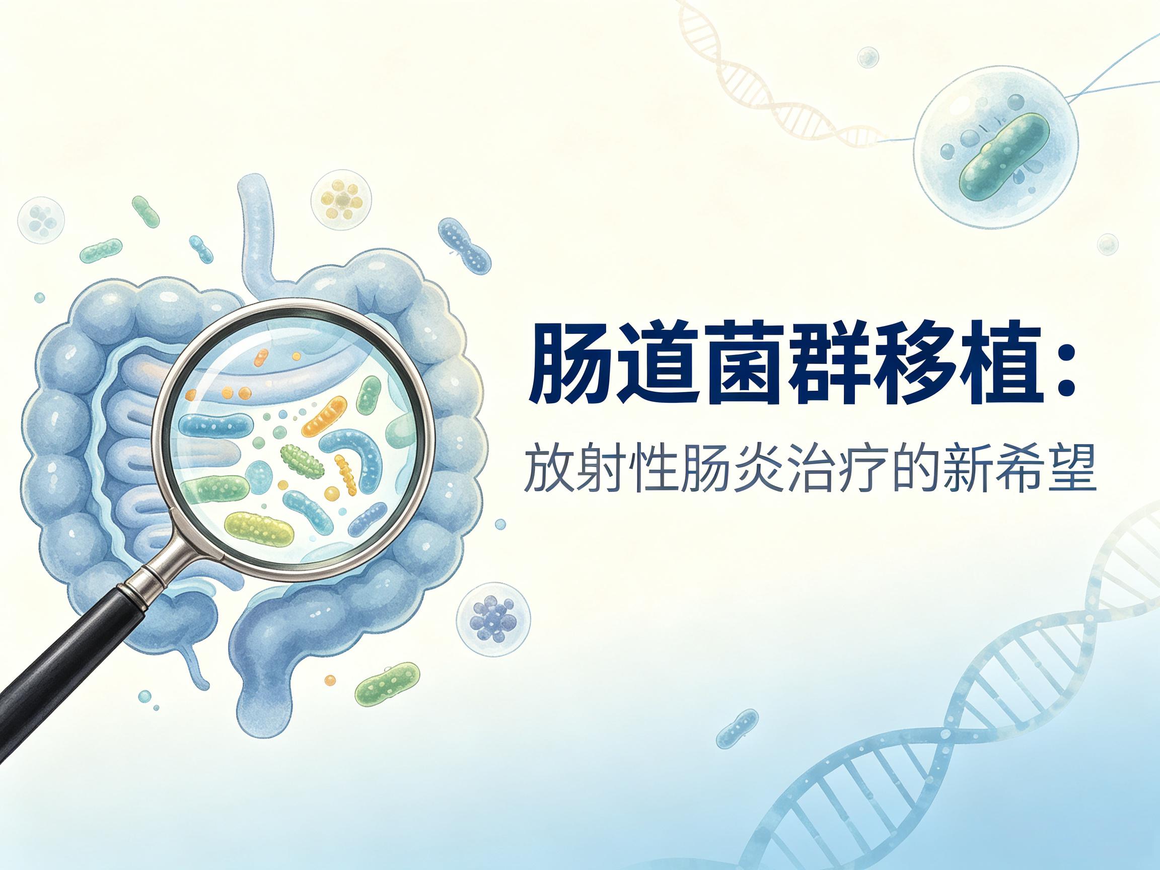 绍兴市|第3期 肠道菌群移植：放射性肠炎治疗的新希望